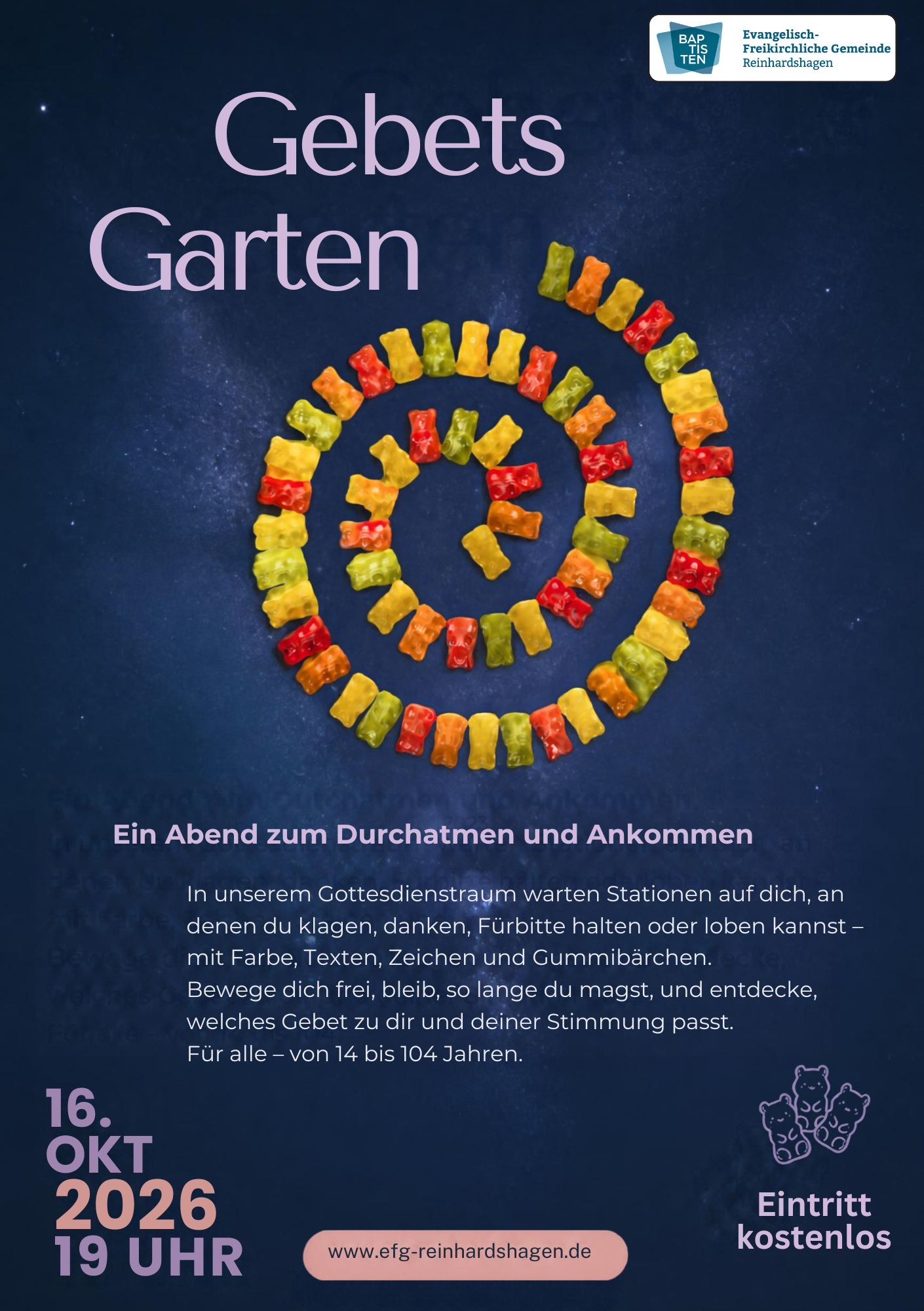 Einladung Gebetsgarten 2026